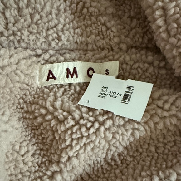 AMO Zoe Jacket Tawny Pink Small Sherpa - Picture 3 of 3